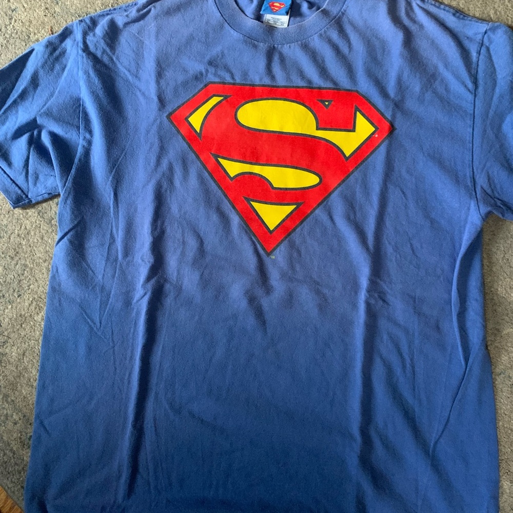 Vintage Superman Blue T-Shirt